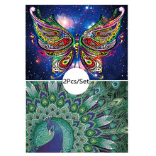 Load image into Gallery viewer, Peacock &amp; Butterfly - Special Diamond Painting