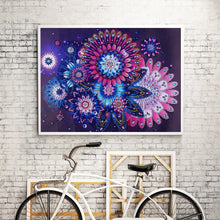 Load image into Gallery viewer, Abstract Flowers Special Diamond Painting