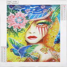 Load image into Gallery viewer, One Eyed Girl - Special Diamond Painting