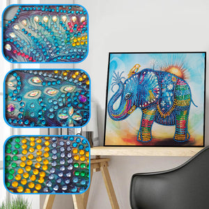Elephant Fantasy - Special Diamond Painting