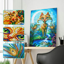 Load image into Gallery viewer, Colorful Cat - Special Diamond Painting