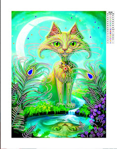 Colorful Cat - Special Diamond Painting
