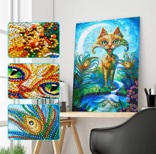 Load image into Gallery viewer, Colorful Cat - Special Diamond Painting