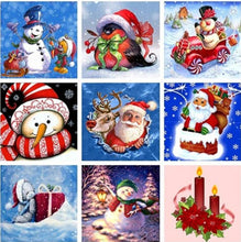 Load image into Gallery viewer, Christmas Gift Cards - 5D Full Drills - Paint by Diamonds