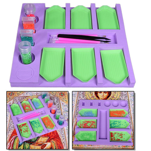 56ps- 5D Diamond Painting Accessories & Tools Kits for Kids or Adults to  Make Diamond Painting Art Multiple Colour