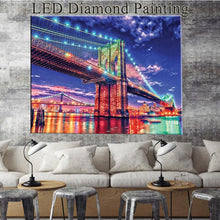 Load image into Gallery viewer, London Bridge LED Diamond Painting