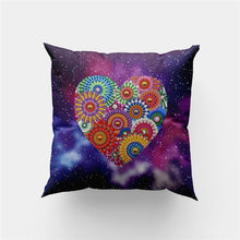 Load image into Gallery viewer, Special Shaped Diamond Painting Christmas Replaceable Pillowcase