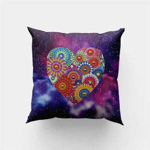 Special Shaped Diamond Painting Christmas Replaceable Pillowcase