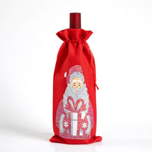Load image into Gallery viewer, Special-shaped  Diamond Painting Christmas Wine Bottle Cover