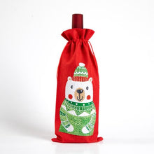 Load image into Gallery viewer, Special-shaped  Diamond Painting Christmas Wine Bottle Cover