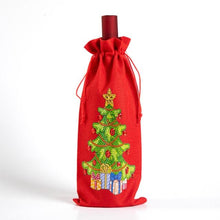 Load image into Gallery viewer, Special-shaped  Diamond Painting Christmas Wine Bottle Cover