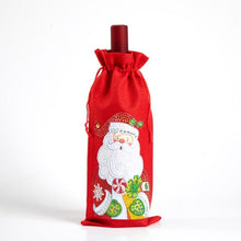 Load image into Gallery viewer, Special-shaped  Diamond Painting Christmas Wine Bottle Cover