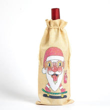 Load image into Gallery viewer, Special-shaped  Diamond Painting Christmas Wine Bottle Cover
