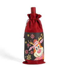 Load image into Gallery viewer, Special-shaped  Diamond Painting Christmas Wine Bottle Cover