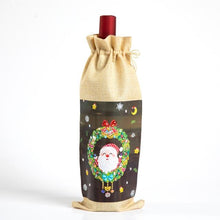 Load image into Gallery viewer, Special-shaped  Diamond Painting Christmas Wine Bottle Cover