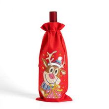 Load image into Gallery viewer, Special-shaped  Diamond Painting Christmas Wine Bottle Cover