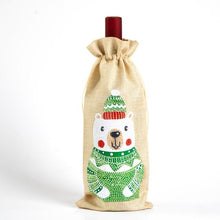 Load image into Gallery viewer, Special-shaped  Diamond Painting Christmas Wine Bottle Cover