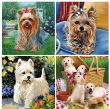 Load image into Gallery viewer, Lovely Dogs Diamond Paintings
