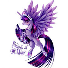 Load image into Gallery viewer, Beautiful Princess Pony Diamond Painting Kit