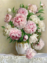 Load image into Gallery viewer, Elegant Flowers Diamond Painting