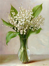 Load image into Gallery viewer, Elegant Flowers Diamond Painting