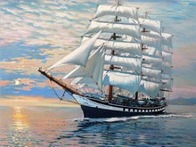 Load image into Gallery viewer, Stunning View of Ships Diamond Painting Kits