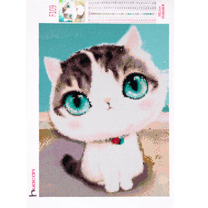 Adorable Little Cat with Big Eyes