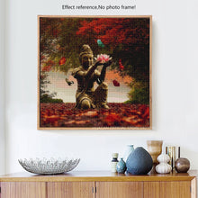 Load image into Gallery viewer, Big Budha &amp; Butterflies Statue Diamond Painting Kits