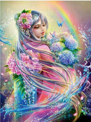Gorgeous Colorful Fairy Princess Diamond Painting kit