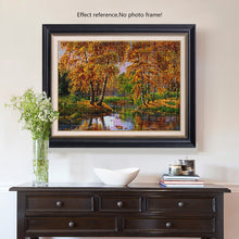 Load image into Gallery viewer, Autumn Forest Scenery Painting