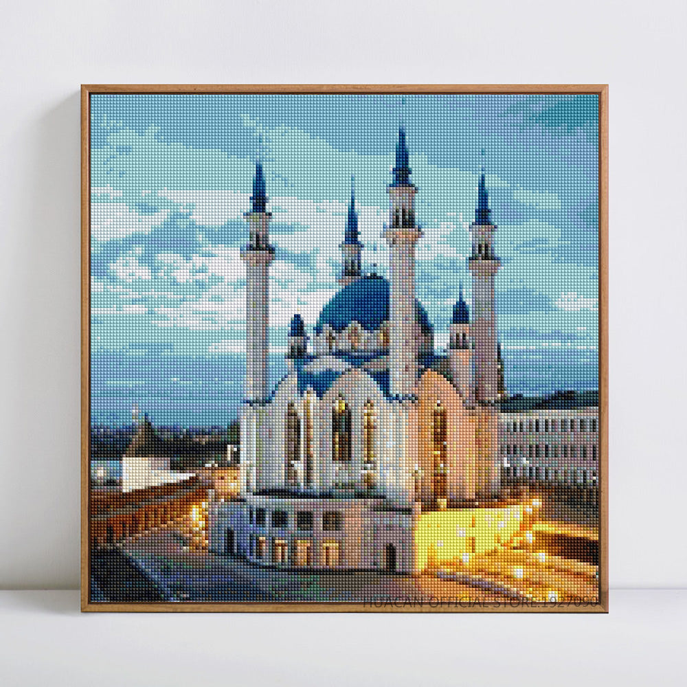 Beautiful Mosque Diamond Painting – Paint by Diamonds