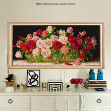 Load image into Gallery viewer, Colorful Romantic Roses Painting