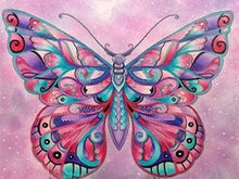 Load image into Gallery viewer, Big Colorful Butterfly Diamond Painting Kits