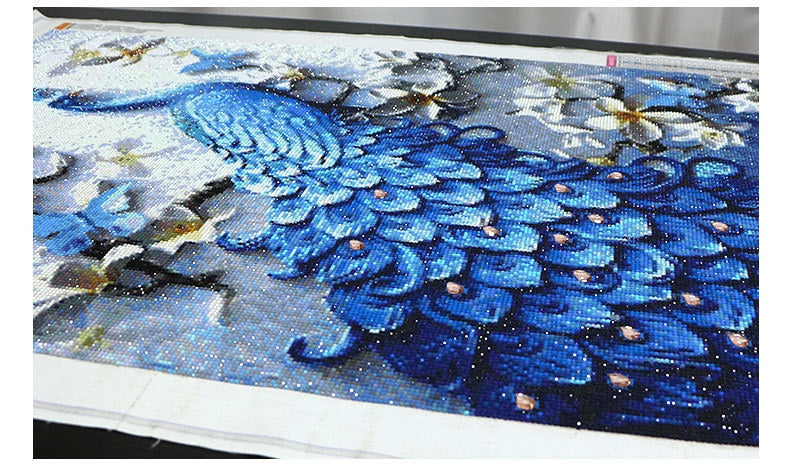 Adorable Peacock - Paint by Diamonds – Diamond Painting Bliss