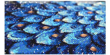 Load image into Gallery viewer, Beautiful Majestic Blue Peacock Diamond Painting Kit