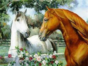 Beautiful Horse Diamond Paintings