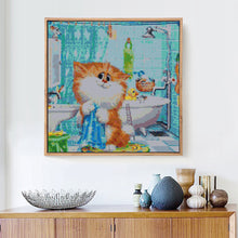 Load image into Gallery viewer, Big Cat in Bathroom