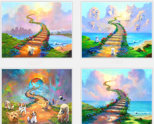 Dream Full Stairway to Heavens Diamond Art