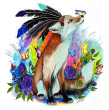 Load image into Gallery viewer, fox diamond painting