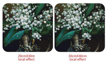 Load image into Gallery viewer, Beautiful Small White Flowers Painting