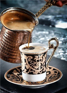 Beautiful Coffee Cup with Chocolate