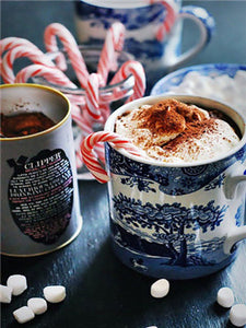 Beautiful Coffee Cup with Chocolate