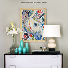 Load image into Gallery viewer, Colorful Artistic Elephant Diamond Paint kit