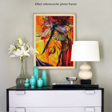 Load image into Gallery viewer, Big Colorful Dragonfly Diamonds Painting