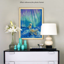 Load image into Gallery viewer, Love able White Bears Diamond Art Kit