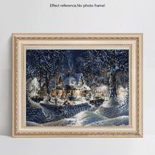 Load image into Gallery viewer, Beautiful Snowy House &amp; Trees