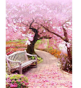 Graceful Pink Blossom Trees