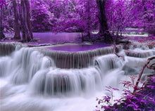 Load image into Gallery viewer, Purple Beautiful Landscape &amp; Waterfalls
