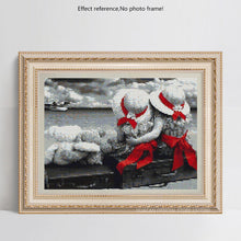 Load image into Gallery viewer, Two Little Girls on the Beach DIY Painting Kit