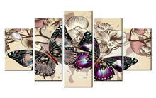 Load image into Gallery viewer, Amazing Butterfly 5 Panel Diamond Paintings for your Wall